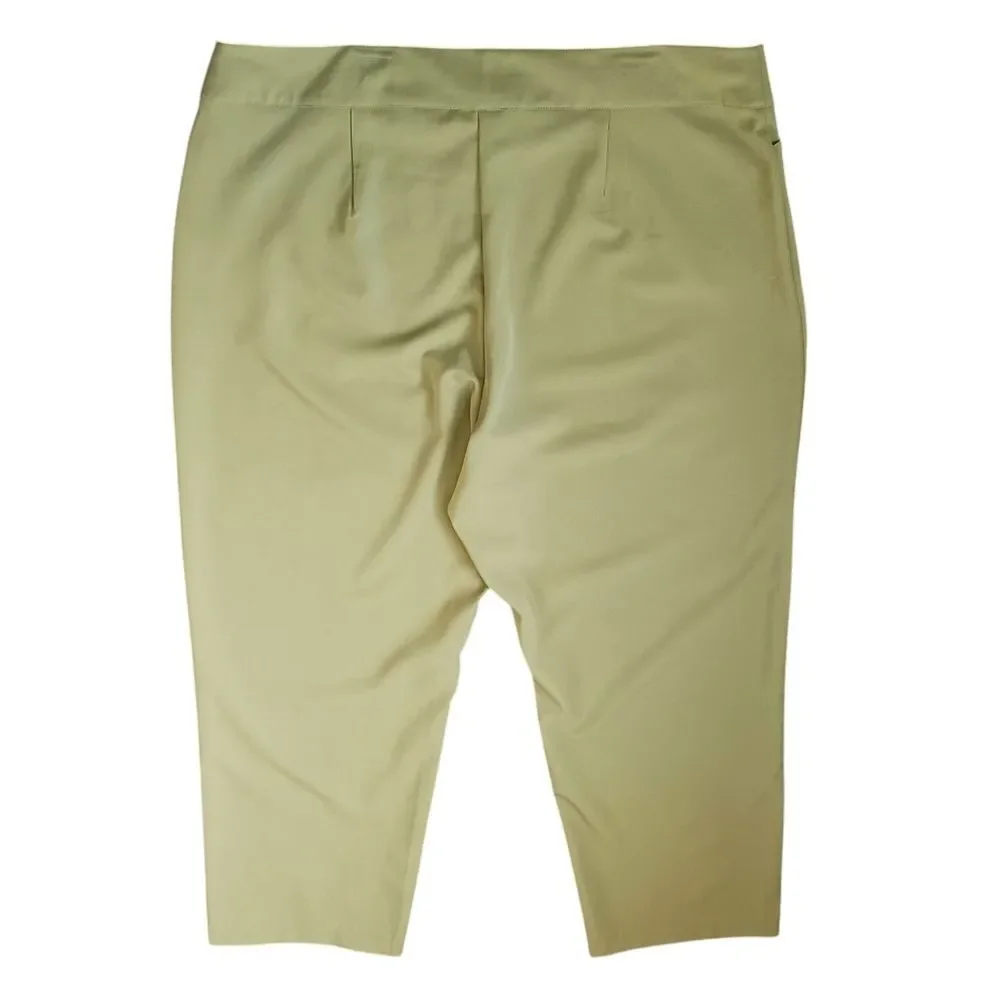 Three Piece Pant Set Lightweight Pockets Long Sleeve Gauzy Spring Green Size 24 - Picture 6 of 12